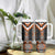 Orange Taniko Pattern Aotearoa Tumbler With Handle Niho Taniwha Mix Poutama LT14