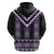 Purple Taniko Pattern Aotearoa Hoodie Niho Taniwha Mix Poutama LT14