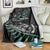 Custom New Zealand Silver Fern Rugby Blanket Aotearoa Kiwi Maori Pattern LT14