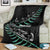 Custom New Zealand Silver Fern Rugby Blanket Aotearoa Kiwi Maori Pattern LT14