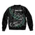 Custom New Zealand Silver Fern Rugby Bomber Jacket Aotearoa Kiwi Maori Pattern