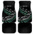 Custom New Zealand Silver Fern Rugby Car Mats Aotearoa Kiwi Maori Pattern LT14