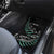 Custom New Zealand Silver Fern Rugby Car Mats Aotearoa Kiwi Maori Pattern LT14