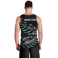 Custom New Zealand Silver Fern Rugby Men Tank Top Aotearoa Kiwi Maori Pattern