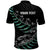 Custom New Zealand Silver Fern Rugby Polo Shirt Aotearoa Kiwi Maori Pattern