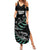 Custom New Zealand Silver Fern Rugby Summer Maxi Dress Aotearoa Kiwi Maori Pattern