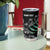 Custom New Zealand Silver Fern Rugby Tumbler Cup Aotearoa Kiwi Maori Pattern