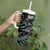 Custom New Zealand Silver Fern Rugby Tumbler With Handle Aotearoa Kiwi Maori Pattern