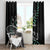 Custom New Zealand Silver Fern Rugby Window Curtain Aotearoa Kiwi Maori Pattern LT14