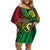 Halo Vanuatu Off Shoulder Short Dress Happy 44th Independence Anniversary