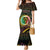 Personalised Vanuatu Family Matching Mermaid Dress and Hawaiian Shirt Yumi 45th Hapi Independens Dei - Black Version LT14