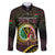 Personalised Vanuatu Family Matching Puletasi and Hawaiian Shirt Yumi 45th Hapi Independens Dei - Black Version LT14