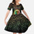 Personalised Vanuatu Family Matching Tank Maxi Dress and Hawaiian Shirt Yumi 45th Hapi Independens Dei - Black Version LT14