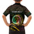 Personalised Vanuatu Hawaiian Shirt Yumi 44 Hapi Independens Dei - Black Version