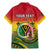Personalised Vanuatu Family Matching Mermaid Dress and Hawaiian Shirt Yumi 45th Hapi Independens Dei - Reggae Version LT14