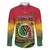 Personalised Vanuatu Family Matching Mermaid Dress and Hawaiian Shirt Yumi 45th Hapi Independens Dei - Reggae Version LT14