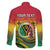 Personalised Vanuatu Family Matching Mermaid Dress and Hawaiian Shirt Yumi 45th Hapi Independens Dei - Reggae Version LT14