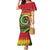 Personalised Vanuatu Family Matching Mermaid Dress and Hawaiian Shirt Yumi 45th Hapi Independens Dei - Reggae Version LT14