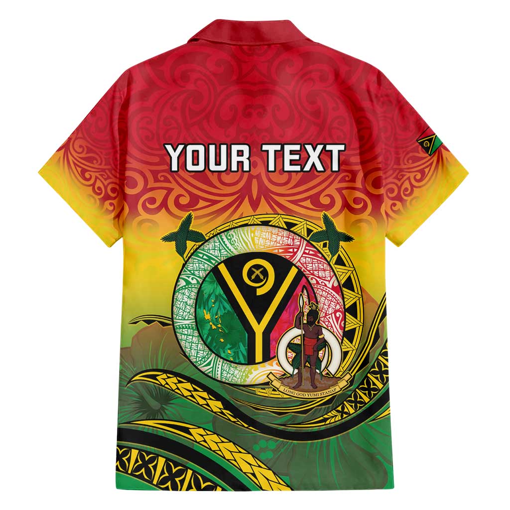 Personalised Vanuatu Hawaiian Shirt Yumi 45th Hapi Independens Dei - Reggae Version LT14