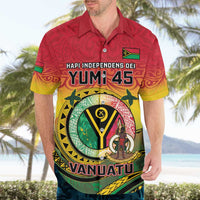 Personalised Vanuatu Hawaiian Shirt Yumi 45th Hapi Independens Dei - Reggae Version LT14