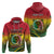 Personalised Vanuatu Hoodie Yumi 44 Hapi Independens Dei - Reggae Version