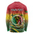 Personalised Vanuatu Long Sleeve Shirt Yumi 45th Hapi Independens Dei - Reggae Version LT14