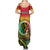 Personalised Vanuatu Summer Maxi Dress Yumi 44 Hapi Independens Dei - Reggae Version