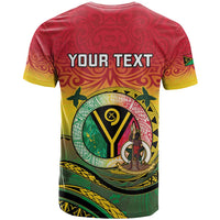 Personalised Vanuatu T Shirt Yumi 45th Hapi Independens Dei - Reggae Version LT14