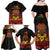 Papua New Guinea Independence Day Family Matching Off Shoulder Maxi Dress and Hawaiian Shirt PNG Bird of Paradise 50th Anniversary LT14