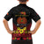 Papua New Guinea Independence Day Family Matching Puletasi and Hawaiian Shirt PNG Bird of Paradise 50th Anniversary LT14