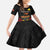 Papua New Guinea Independence Day Family Matching Short Sleeve Bodycon Dress and Hawaiian Shirt PNG Bird of Paradise 50th Anniversary LT14