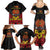 Papua New Guinea Independence Day Family Matching Summer Maxi Dress and Hawaiian Shirt PNG Bird of Paradise 50th Anniversary LT14