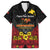 Papua New Guinea Independence Day Family Matching Tank Maxi Dress and Hawaiian Shirt PNG Bird of Paradise 50th Anniversary LT14
