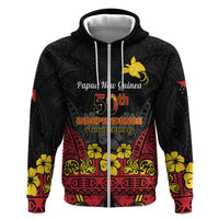 Papua New Guinea Independence Day Hoodie PNG Bird of Paradise 50th Anniversary LT14