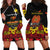 Papua New Guinea Independence Day Hoodie Dress PNG Bird of Paradise 49th Anniversary