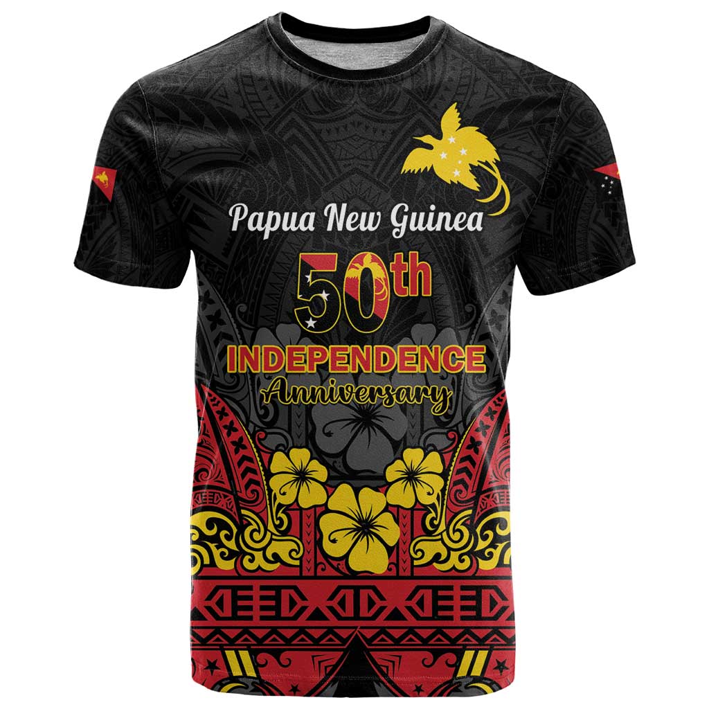 Papua New Guinea Independence Day T Shirt PNG Bird of Paradise 50th Anniversary LT14