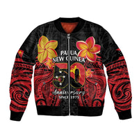 Papua New Guinea Independence Day Bomber Jacket PNG Since 1975 LT14
