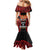Papua New Guinea Independence Day Family Matching Mermaid Dress and Hawaiian Shirt PNG Since 1975 LT14