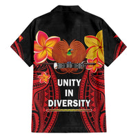 Papua New Guinea Independence Day Family Matching Off Shoulder Maxi Dress and Hawaiian Shirt PNG Since 1975 LT14