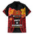 Papua New Guinea Independence Day Family Matching Off Shoulder Short Dress and Hawaiian Shirt PNG Since 1975 LT14