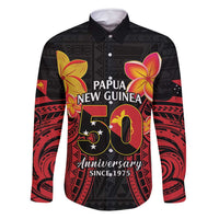 Papua New Guinea Independence Day Family Matching Off Shoulder Short Dress and Hawaiian Shirt PNG Since 1975 LT14