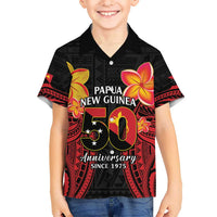 Papua New Guinea Independence Day Kid Hawaiian Shirt PNG Since 1975 LT14