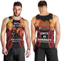 Papua New Guinea Independence Day Men Tank Top PNG Since 1975 LT14