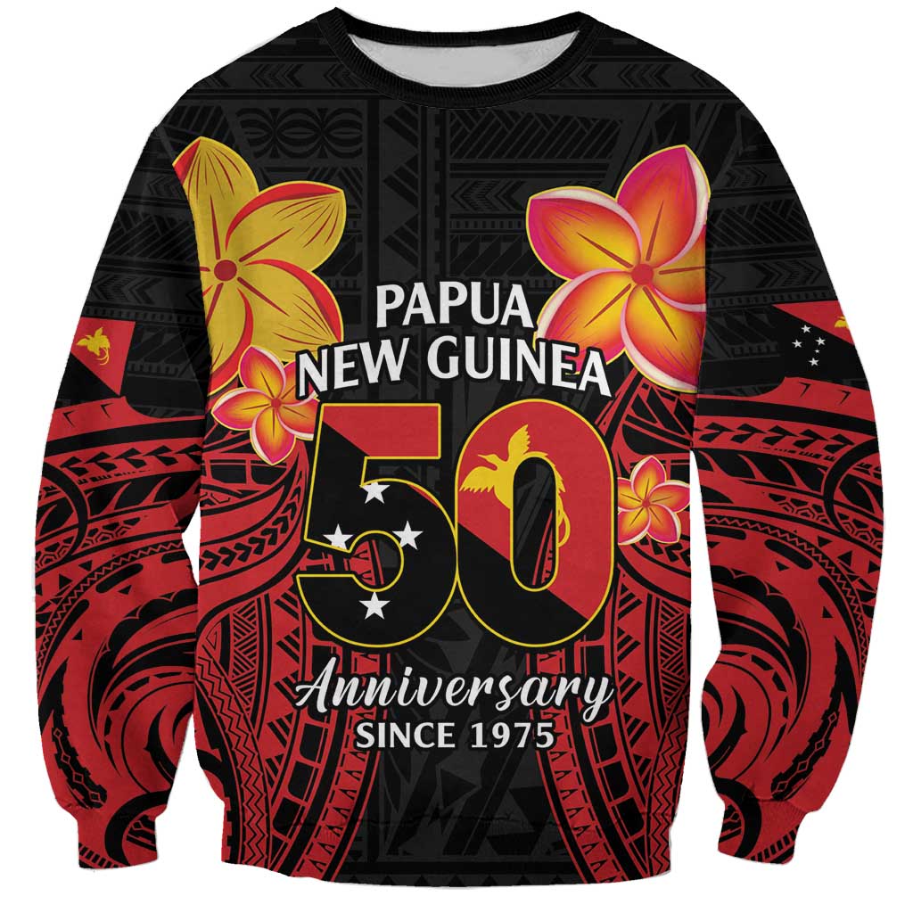 Papua New Guinea Independence Day Sweatshirt PNG Since 1975 LT14
