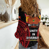 Papua New Guinea Independence Day Women Casual Shirt PNG Since 1975 LT14
