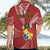 Personalised Tonga Independence Day Hawaiian Shirt Happy 54th Independence Anniversary Ngatu Pattern