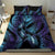 Polynesia Sea Turtle Day Bedding Set Tribal Honu Plumeria Polynesian Pattern