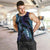 Polynesia Sea Turtle Day Men Tank Top Tribal Honu Plumeria Polynesian Pattern