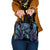 Polynesia Sea Turtle Day Shoulder Handbag Tribal Honu Plumeria Polynesian Pattern