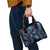 Polynesia Sea Turtle Day Shoulder Handbag Tribal Honu Plumeria Polynesian Pattern